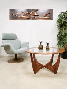 Midcentury vintage design 'Astro' coffee table salontafel G-Plan Victor Wilkins