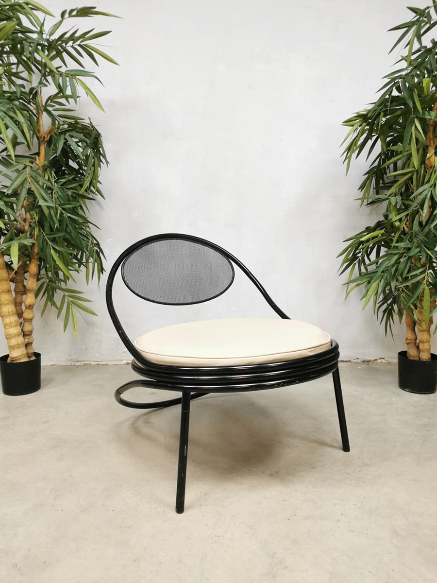 Midcentury design 'Copacabana' easy chair lounge fauteuil Mathieu Mategot Paris