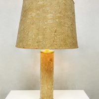 Vintage design cork table lamp kurk tafellamp Ingo Maurer