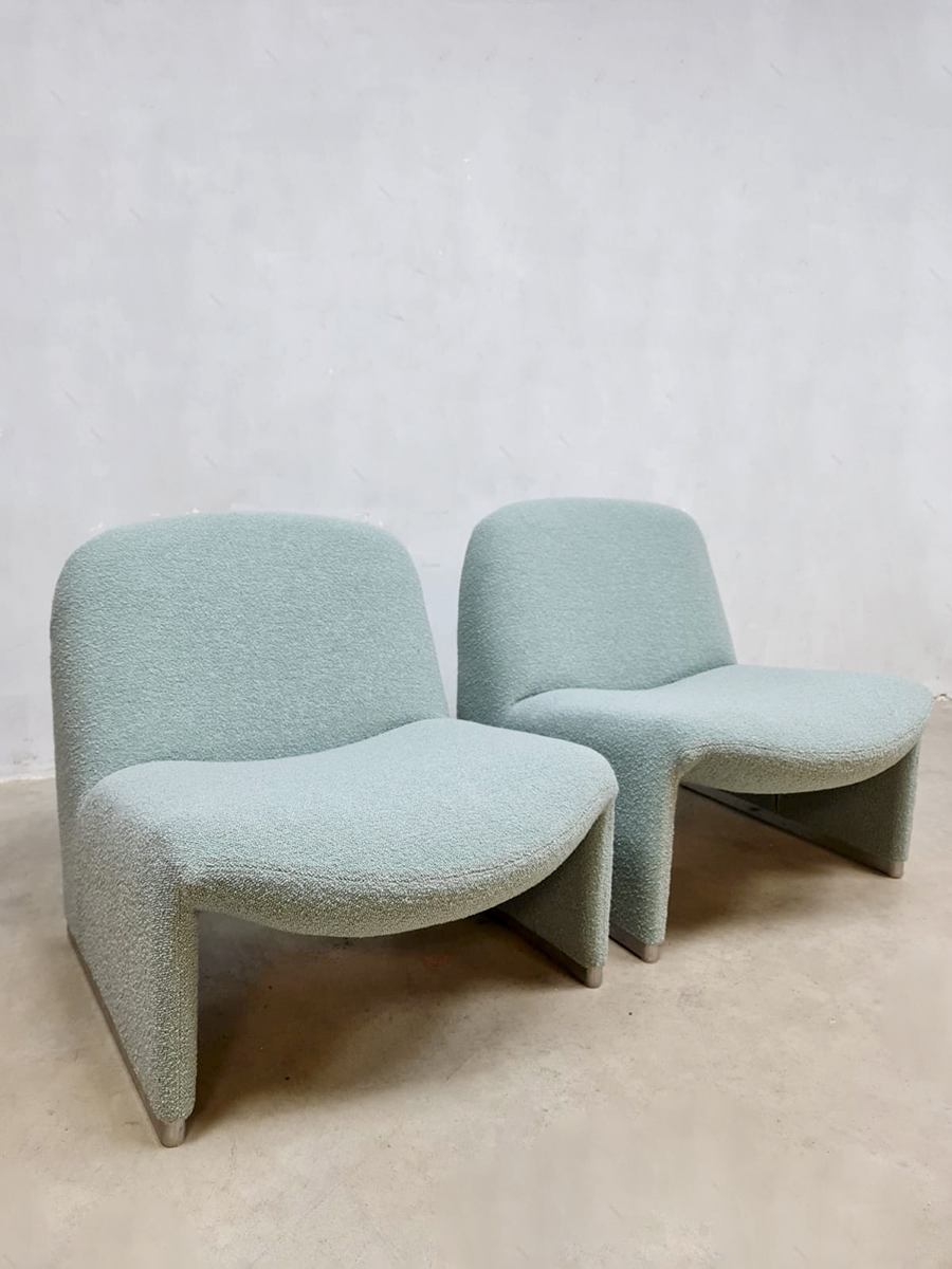 Midcentury design Alky easy chair lounge fauteuil Castelli Artifort Piretti