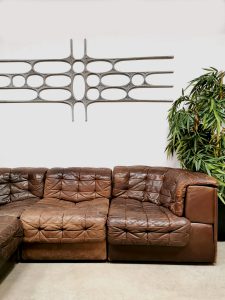 vintage modulaire lounge bank patchwork de Sede ds 11 sofa