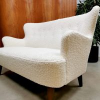 Midcentury Dutch design sofa Theo Ruth Artifort 'Bouclé fabric'