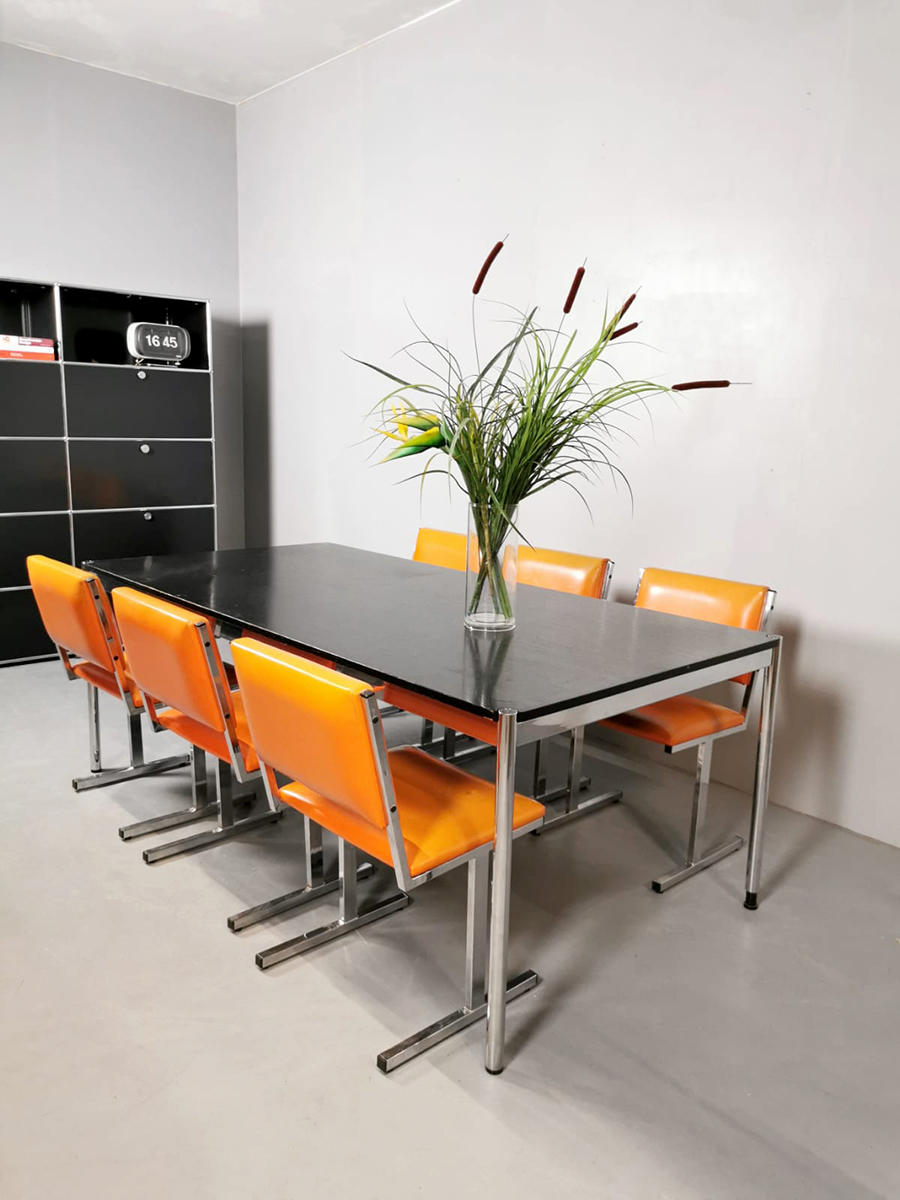 Visa Cordelia opleggen Design office furniture tables tafels Fritz Haller & Paul Schärer USM Haller  'Minimalism' | Bestwelhip