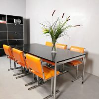 Design office furniture tables tafels Fritz Haller & Paul Schärer USM Haller