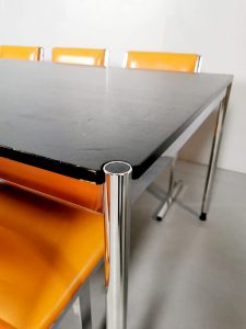 Paul Schärer USM Haller design trolley tables tafel office furniture Fritz Haller