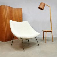 Dutch vintage design easy chair Oyster Artifort Pierre Paulin F157 'Boucle'