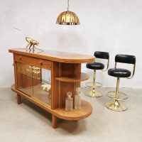 Midcentury design counter display cabinet vitrinekast toonbank 'Elegance'