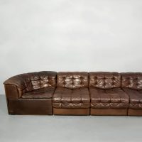midcentury vintage design de Sede DS11 modular sofa modulaire lounge bank