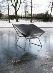 Midcentury design 'Anneau' AP-14 lounge chair fauteuil Pierre Paulin Polak