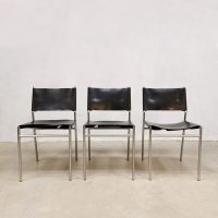 vintage dutch design Martin Visser dining chairs spectrum eetkamerstoelen SZ06