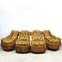 Vintage 'Baroque' seating group lounge fauteuils cocktail sofa 'Bohemian Gypsy'