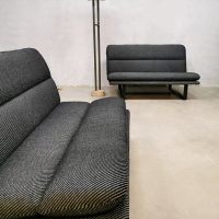 Midcentury Dutch design Artifort 2 seater lounge sofa bank Kho Liang ie C683