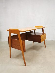 Vittorio Dassi desk bureau Italian design midcentury modern