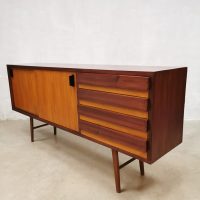 vintage teak sideboard dressoir wandkast retro tv kast