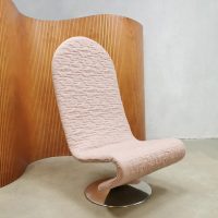 Vintage Danish design easy chair 123 Verner Panton Fritz Hansen