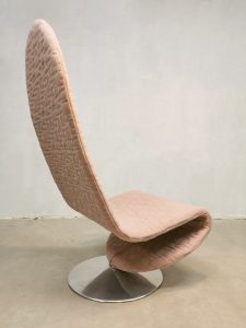 Fritz Hansen easy chair 123 lounge fauteuil Verner Panton