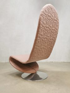 Fritz Hansen easy chair lounge fauteuil Verner Panton