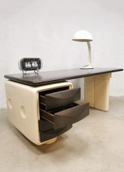 Vintage design Space Age 'Jet' writing desk bureau Ernest Igl for Bayer AG Futuristic