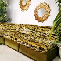 Midcentury modulair sofa elementen lounge bank 'Urban Jungle'