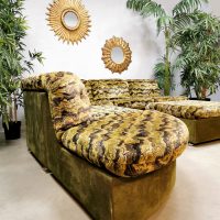 Midcentury modulair sofa elementen lounge bank 'Urban Jungle'