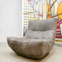 Chateaux D’ax France design easy chair lounge fauteuil 'Grey Duo'