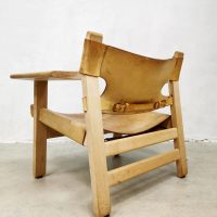 Midcentury vintage design Spanish chair Borge Mogensen Fredericia seventies jaren 70
