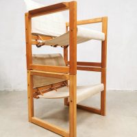 Midcentury design ‘Diana’ canvassafari chairs fauteuils Karin Mobring