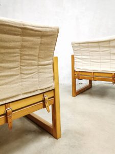 vintage jaren 70 safari fauteuils IKEA Diana chairs