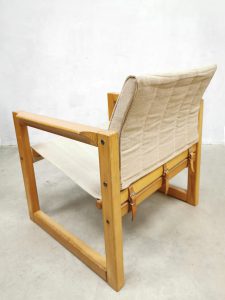 vintage ‘Diana’ safari chair fauteuil Karin Mobring stoel