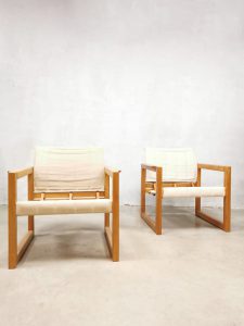 vintage jaren 70 safari fauteuils IKEA Diana chairs