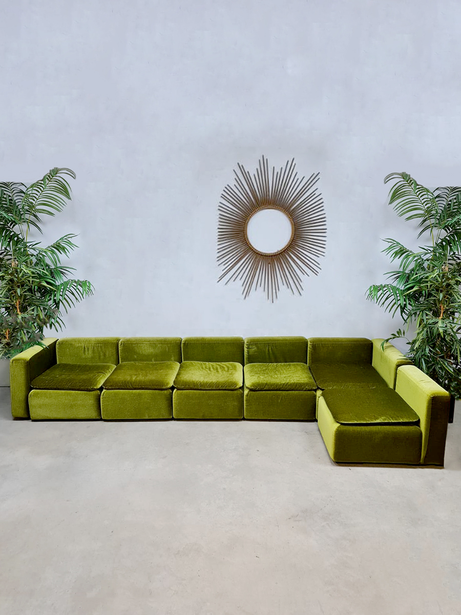 Midcentury design modular sofa elementen bank Cor Team Form AG