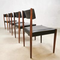 Midcentury design dining chairs eetkamerstoelen Aksel Bender Madsen Bovenkamp