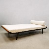 Vintage Cleopatra daybed Dutch design sofa A.R Cordemeijer Auping 'Boucle'