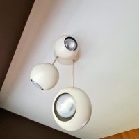 Space Age vintage design ceiling light lamp 'Eyeball'