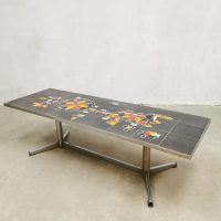 Vintage design tile table coffee table tegeltafel salontafel Belarti