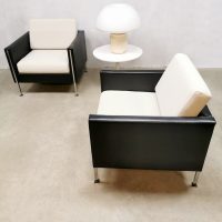 Midcentury vintage Dutch design armchairs lounge fauteuil Pierre Paulin Artifort model 442