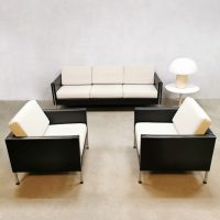 Vintage design lounge set sofa armchair driezitsbank club fauteuil Pierre Paulin Artifort model 442