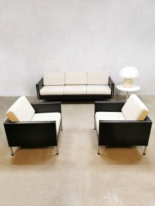 Vintage design lounge set sofa armchair driezitsbank club fauteuil Pierre Paulin Artifort model 442