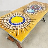 Vintage sixties tile table coffee table Belarti