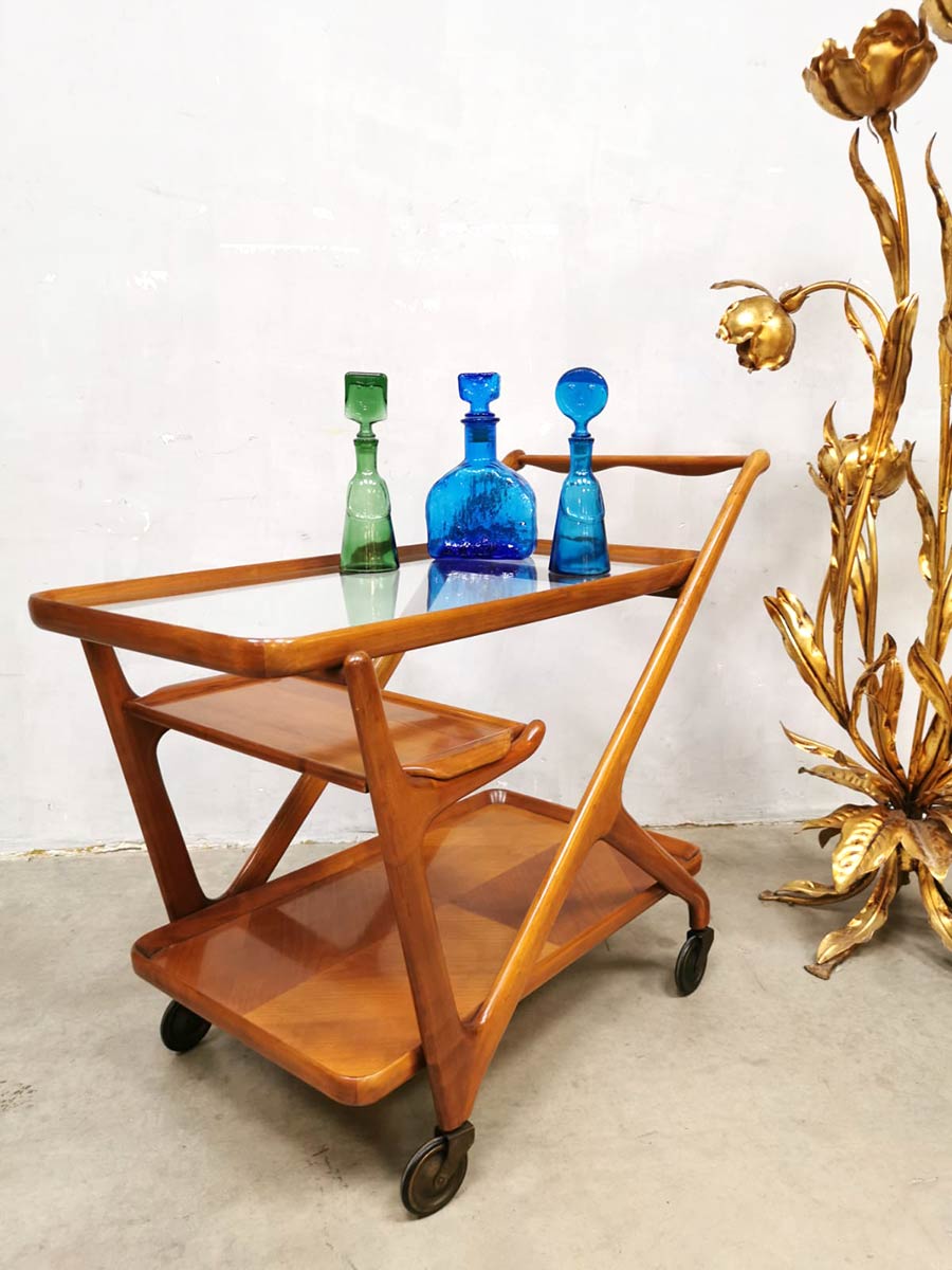 serving Trolley by Cesare Lacca for Cassina 1950s