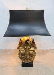 pharaoh lamp deknudt maison jansen light retro