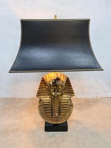 pharaoh lamp deknudt maison jansen light retro