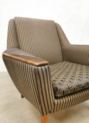 Vintage design lounge fauteuil easy chair Bovenkamp Madsen & Schubell retro