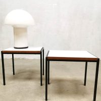 Vintage bijzettafel midcentury design minimalist side tables by Cees Braakman for Pastoe