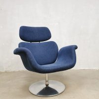 Vintage easy swivel chair lounge fauteuil Pierre Paulin Artifort
