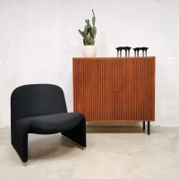 Vintage midcentury Dutch design cabinet kast 'Minimalism'
