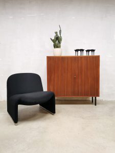 Vintage midcentury Dutch design cabinet kast 'Minimalism'
