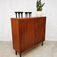 vintage cabinet highboard wandkast kast minimalism industrial