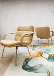 Vintage Dutch design armchairs fauteuils Geoffrey Harcourt Artifort