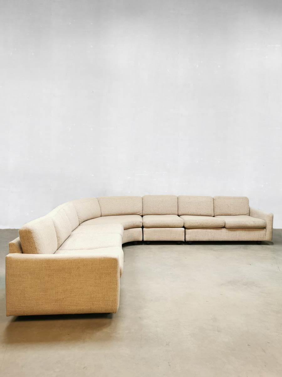 Vintage Dutch design modular sofa lounge bank Geoffrey Harcourt Artifort